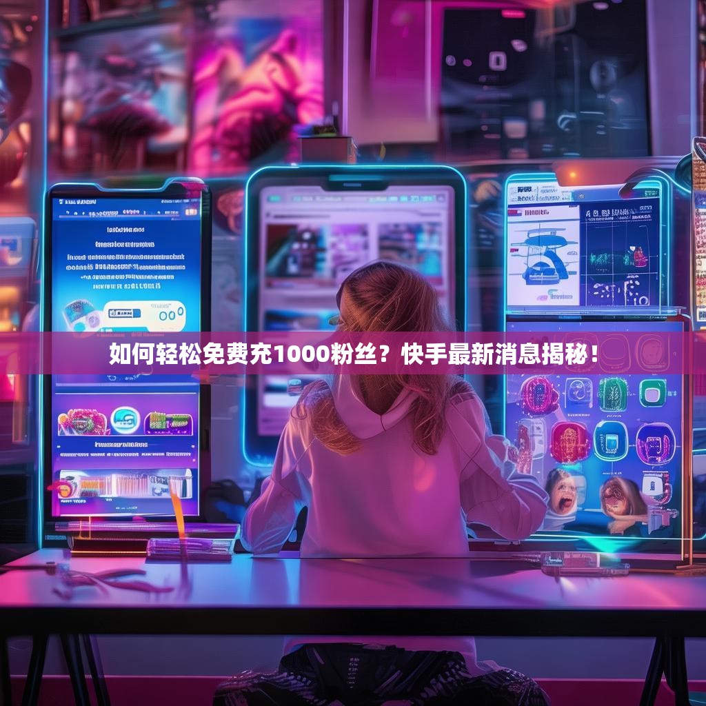如何轻松免费充1000粉丝?快手最新消息揭秘!