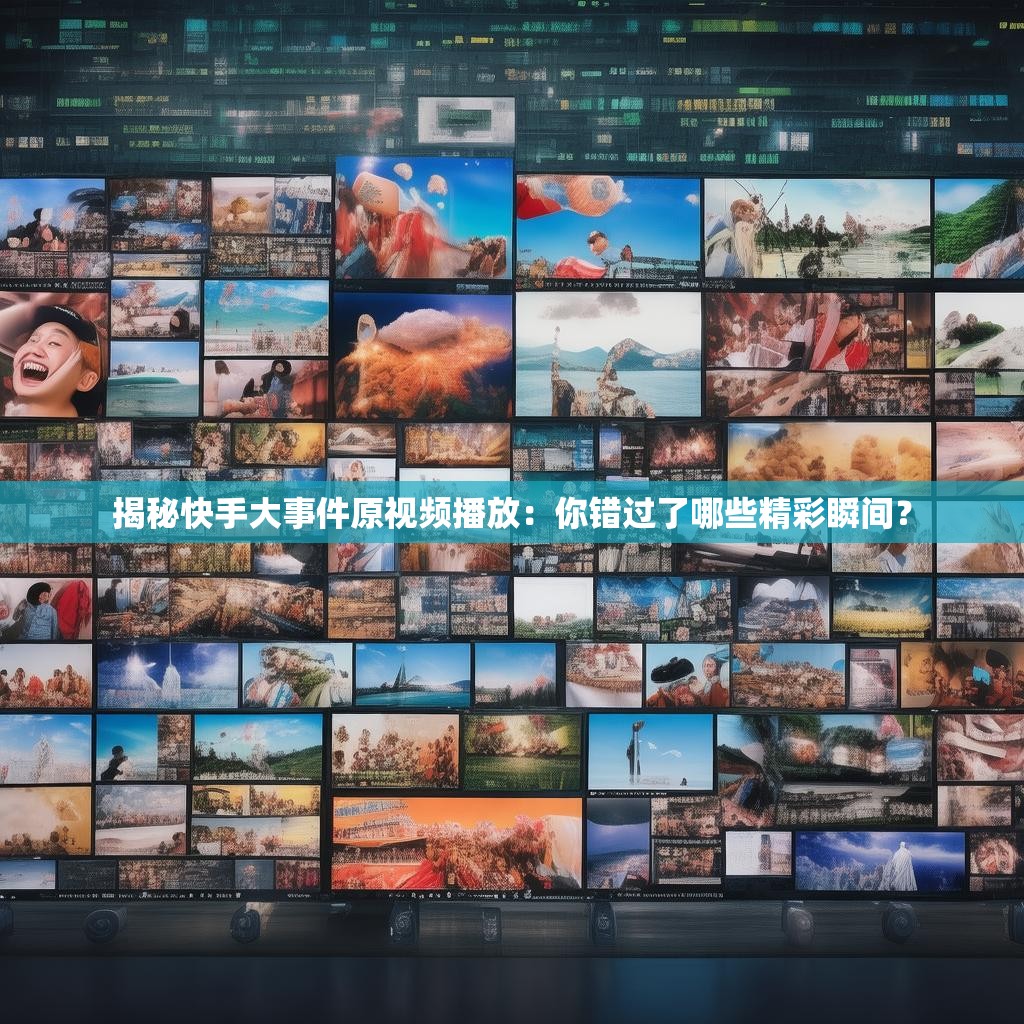 揭秘快手大事件原视频播放：你错过了哪些精彩瞬间？