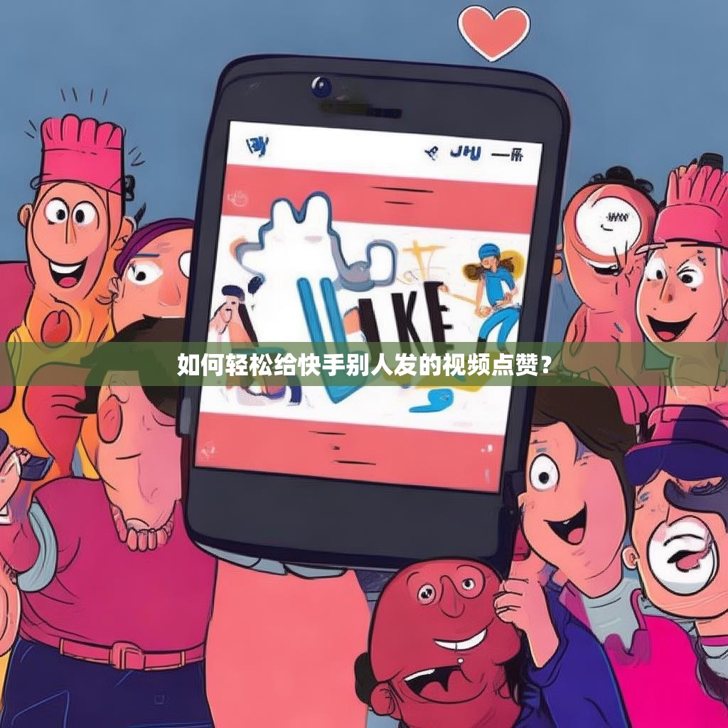 如何轻松给快手别人发的视频点赞？