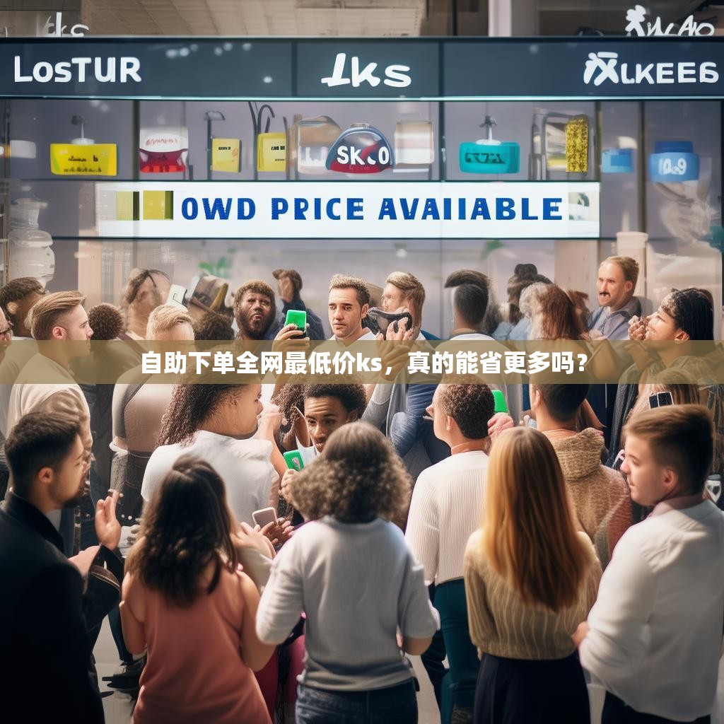 自助下单全网最低价ks，真的能省更多吗？