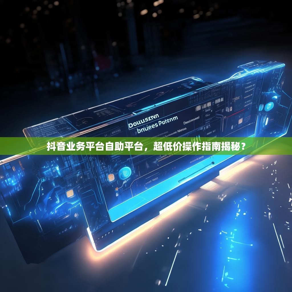 抖音业务平台自助平台，超低价操作指南揭秘？
