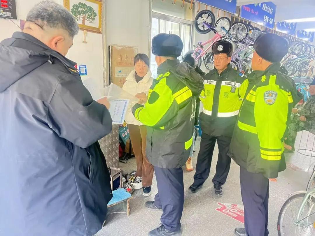 图们市整治电动车辆违法高发路段,保障群众出行安全