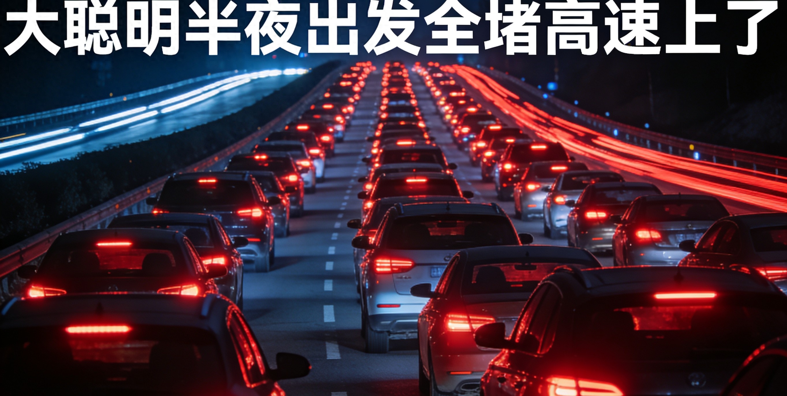 2026春节返程高峰，半夜出发避堵反被困高速，咋回事？